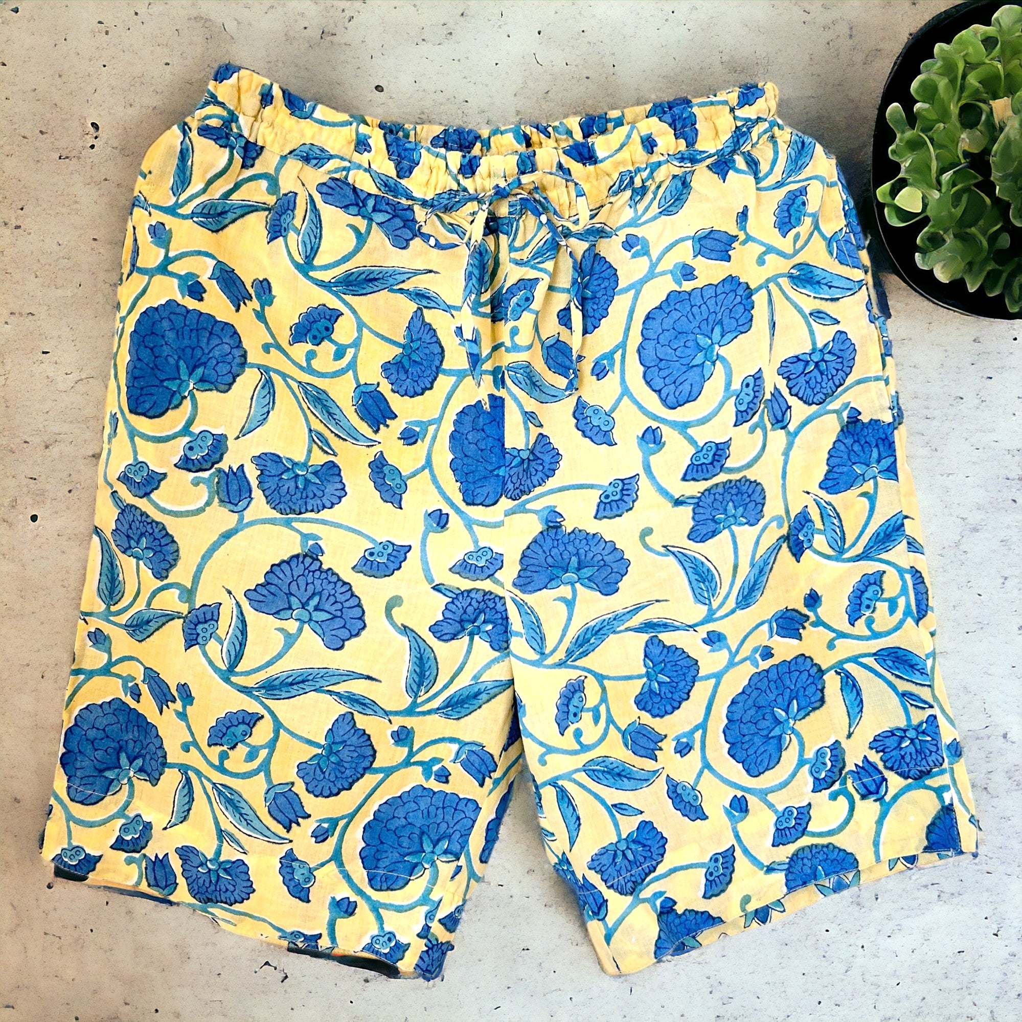 SOMA ブロックプリントショートパンツ 2サイズ / Short pants